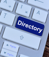 Keyboard with a "directory" key highlighted.